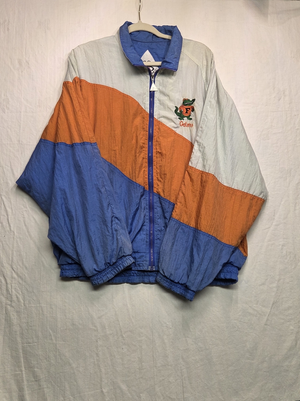 Vintage University of Florida Gators windbreaker jacket by Red Oak Sportswear.